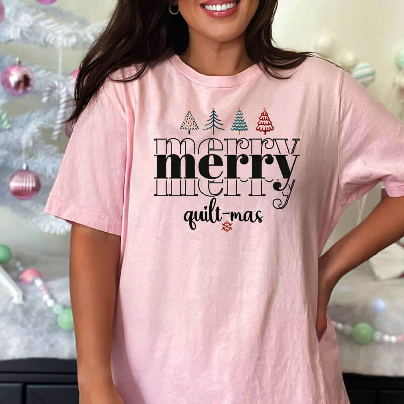 Merry-Merry-Quiltmas-Bella-Canvas-T-Shirt-Pink