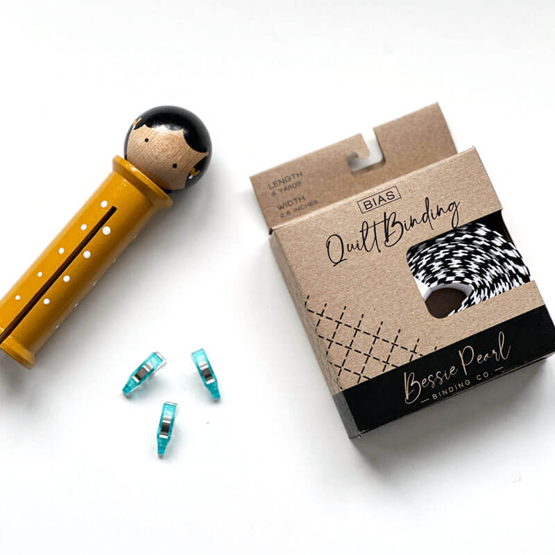 Bessie-Pearl-Dress-Stripe-Black-Closeup