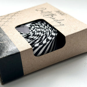 Bessie-Pearl-Dress-Stripe-Black-Package-Closeup