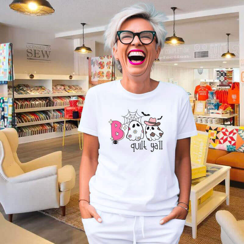 Boo-Quilt-Yall-T-Shirt