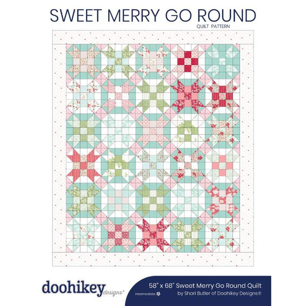 Merry Go Round Quilt PDF Pattern - Doohikey Designs® LLC