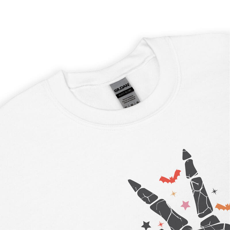 Stay-Creepy-While-Quilting-White-Sweatshirt