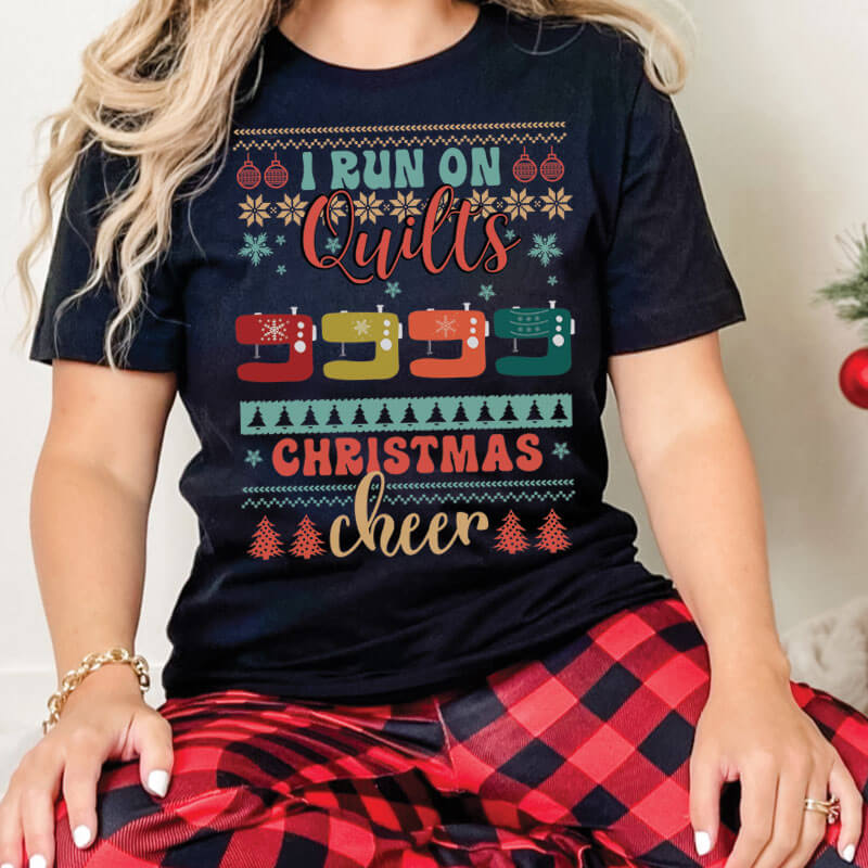 I Run On Ugly Quilts T-Shirt