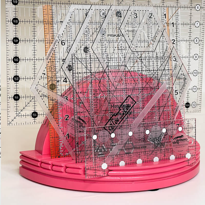 Pink Ruller Ruler RoundUps™ Domestic - Doohikey Designs® LLC