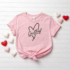 QUILTING SWEETHEARTS T-SHIRT LIGHT